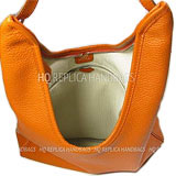 Hermes Orange Tote Bag