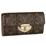 Louis Vuitton Monogram Canvas Portefeuille Sarah Etoile Wallet