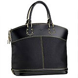 Louis Vuitton Suhali Leather Lockit PM Black