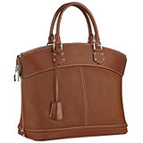 Louis Vuitton Suhali Leather Lockit PM Brown